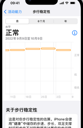 曲靖iPhone手机维修如何在iPhone开启'步行稳定性通知'