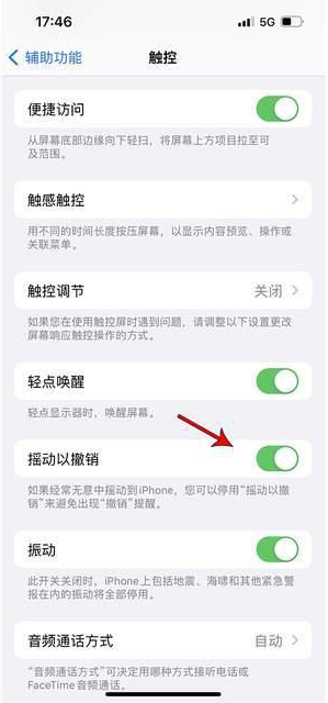 曲靖苹果手机维修分享iPhone手机如何设置摇一摇删除文字 