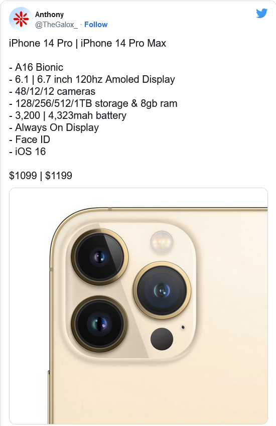 曲靖苹果14维修分享iPhone 14全系涨价 