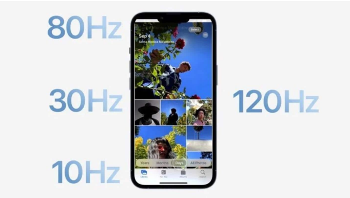 曲靖苹果14维修分享iPhone 14有高刷吗 