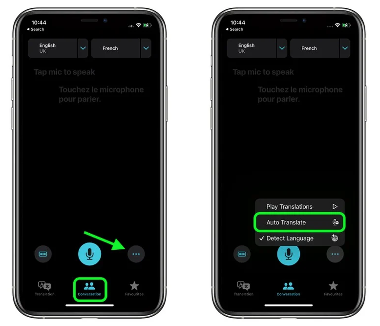 曲靖苹果手机维修分享iOS 15 “翻译” App 新改进 