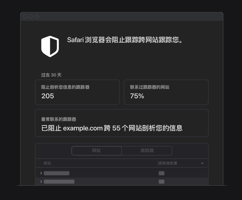 曲靖苹果手机维修分享如何在 Safari 浏览器中查看和打开隐私报告 